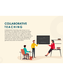 Collaborative Teaching PPT Slide 1