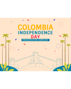 Colombia Independence Day PPT Slide 1