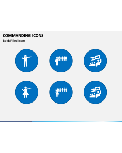 Commanding Icons PPT Slide 1