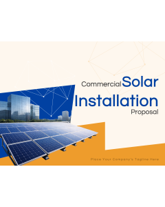 Commercial Solar Installation Proposal PPT Thumbnail