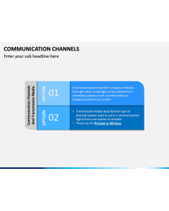 Communication Channels PPT Slide 2