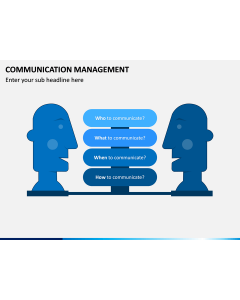 Communication Management PPT Slide 1