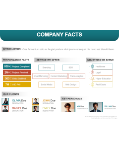 Company Facts PPT Slide 1