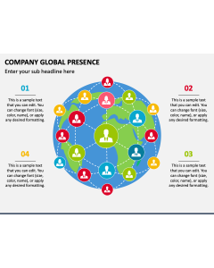 Company Global Presence PPT Slide 1