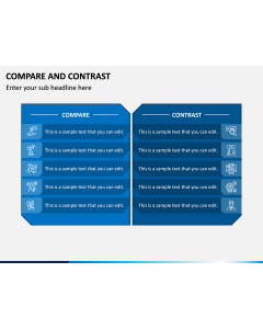 Compare and Contrast PPT Slide 1
