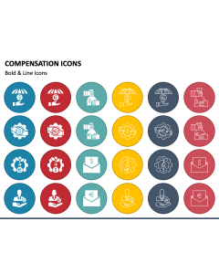 Compensation Icons PPT Slide