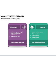 Competence Vs Capacity PPT Slide 1