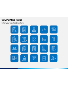 Compliance Icons PPT Slide 1