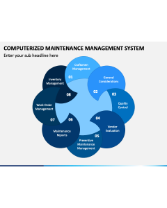 Computerized Maintenance Management System PPT Slide 1