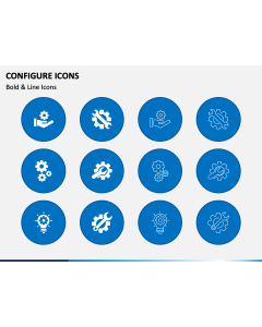 Configure Icons PPT Slide 1
