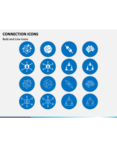 Connection Icons PPT Slide 1