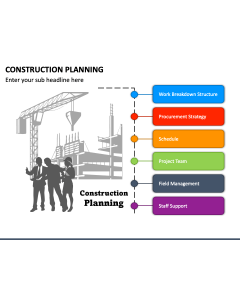 Construction Planning PPT Slide 1