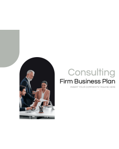 Consulting Firm Business Plan PowerPoint and Google Slides Template