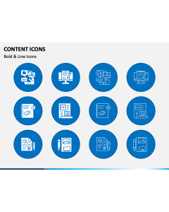Content Icons PPT Slide 1