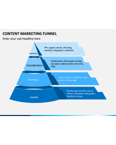 Content Marketing Funnel PPT Slide 1