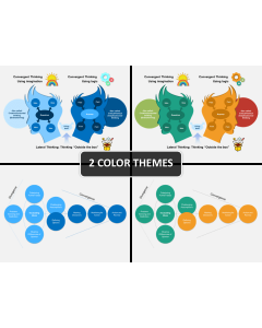 Convergent thinking PPT cover slide