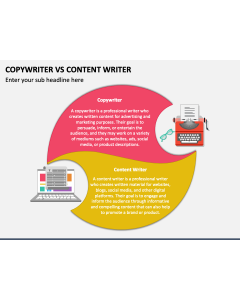 Copywriter Vs Content Writer PPT Slide 1