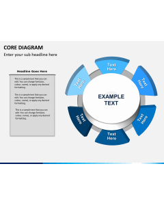 Core diagram PPT slide 1