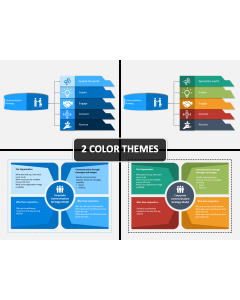 Corporate Communications Strategy PPT Cover Slide