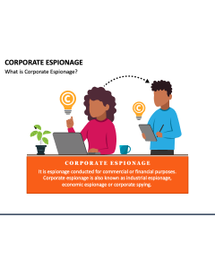 Corporate Espionage PPT Slide 1