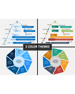 Corporate Lifecycle PPT Cover Slide