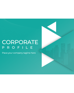 Animated Corporate Profile PPT Slide 1