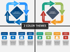 Corporate responsibility PPT cover slide