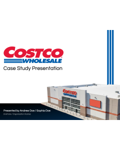 Costco Case Study PPT Thumbnail