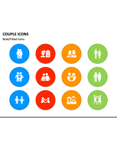 Couple Icons PPT Slide 1