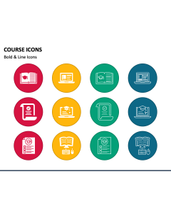 Course Icons PPT Slide 1