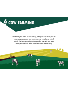Cow Farming PPT Slide 1