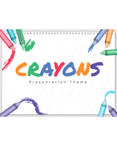 Crayons Theme PPT Thumbnail