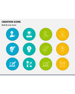 Creation Icons PPT Slide 1