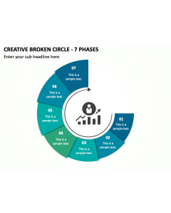 Creative Broken Circle - 7 Phases PPT Thumbnail