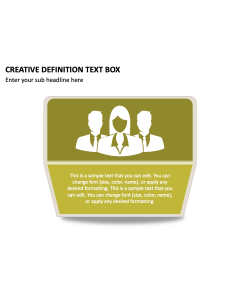 Creative Definition Text Box PPT Thumbnail