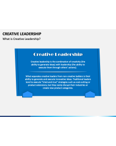Creative Leadership PPT Slide 1