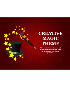 Creative Magic Theme - Free Download PPT Slide 1