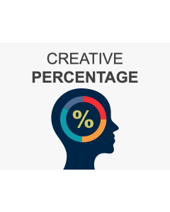 Creative Percentage Infographics for PowerPoint and Google Slides