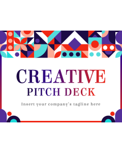Creative Pitch Deck PPT Slide 1