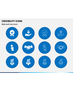 Credibility Icons PPT Slide 1
