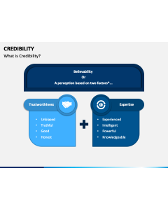 Credibility PPT Slide 1