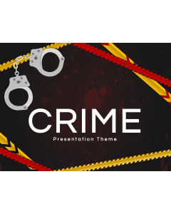 Crime Theme PPT Thumbnail