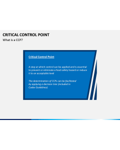 Critical Control Point PPT Slide 1