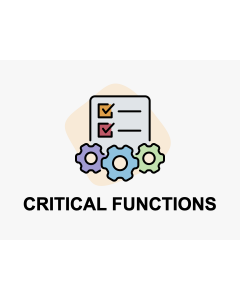Critical Functions PPT Slide 1