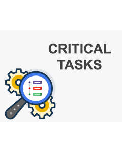 Critical Tasks PPT Slide 1