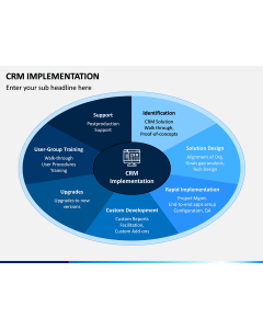 CRM Implementation PPT Slide 1