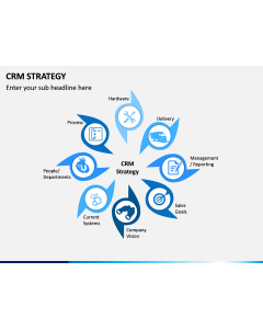 CRM Strategy PPT Slide 1