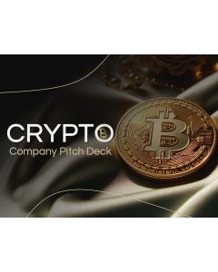 Crypto Company Pitch Deck PPT Slide 1