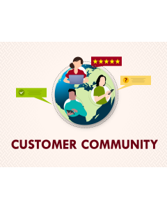 Customer Community PPT Slide 1