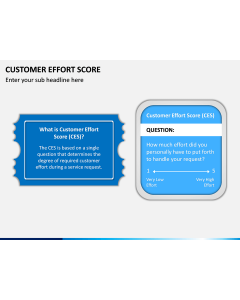 Customer Effort Score PPT Slide 1